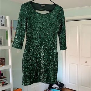 express sequin dress